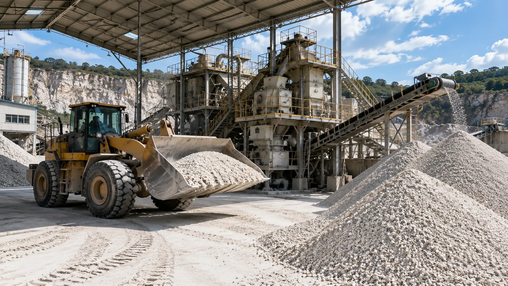 Produksi Dolomit